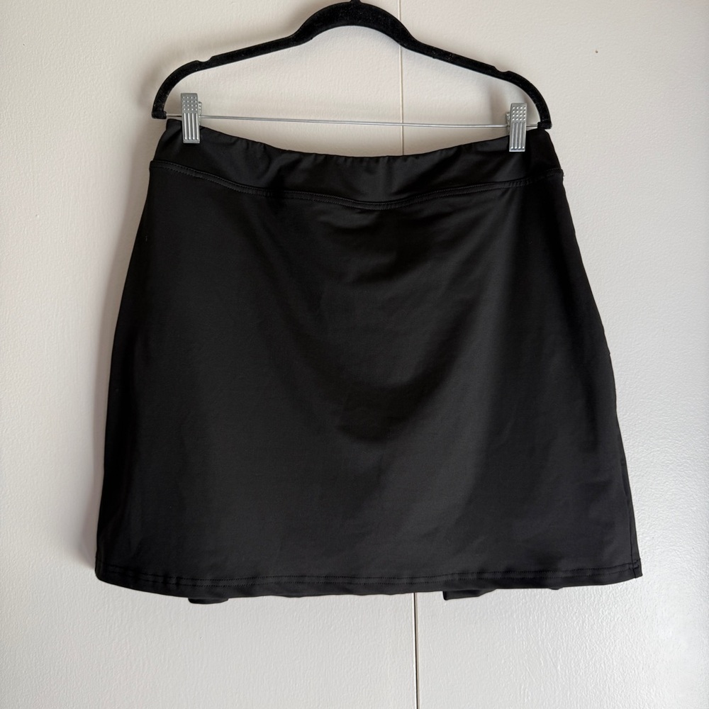 Jack Smith Women’s Black Skirt Skort Tennis Pickleball Golf Size 2XL